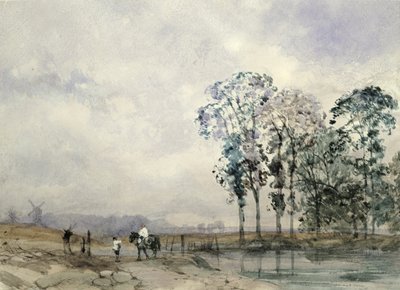 Landscape with a Horse by William Evans